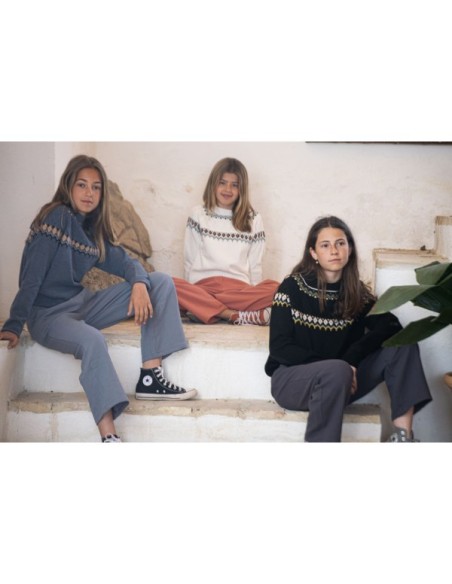 jersey cenefa negro/mostaza| Dimelo Hilando AW23/24