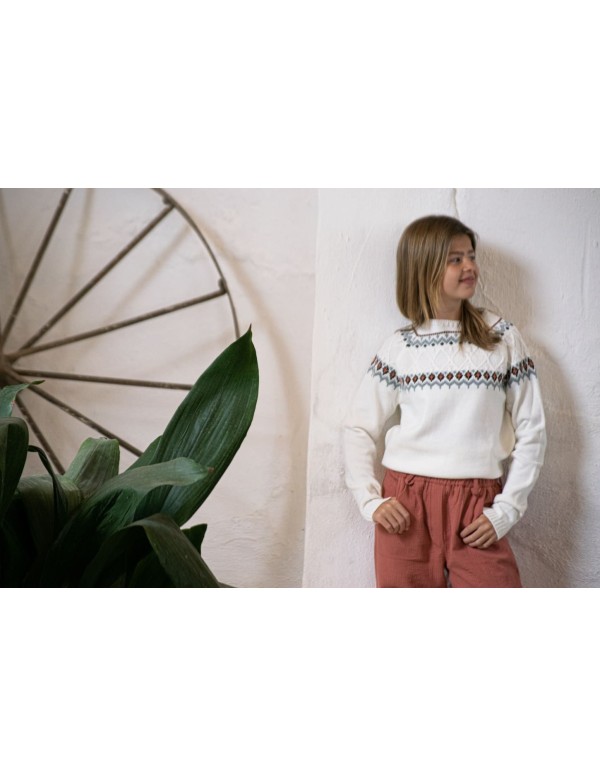 jersey cenefa blanco/agua| Dimelo Hilando AW23/24 2