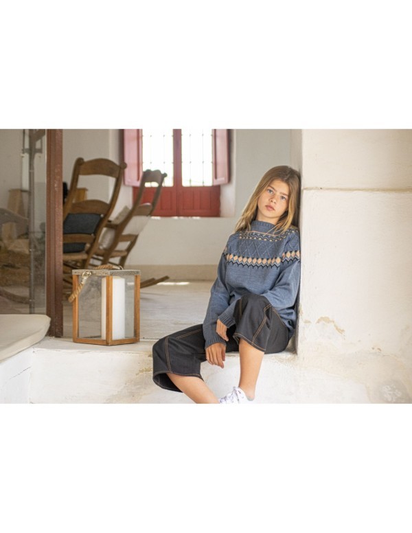 jersey cenefa azul/rosa| Dimelo Hilando AW23/24