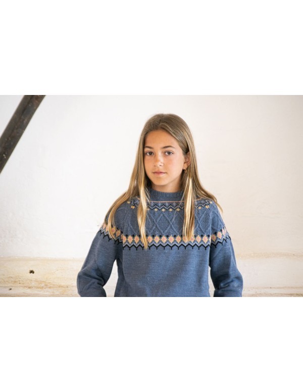 jersey cenefa azul/rosa| Dimelo Hilando AW23/24