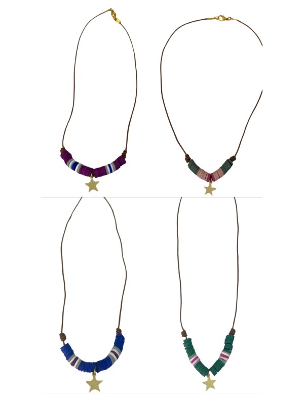 COLLAR ESTRELLA COLORES