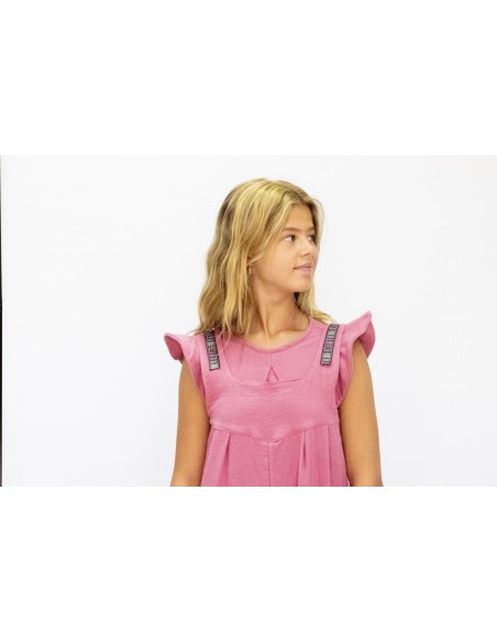 Mono azteca rosa para niñas | Moda juvenil | Dímelo Hilando