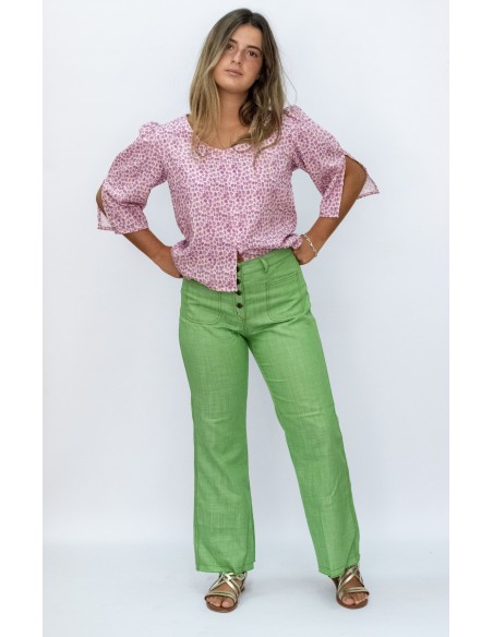 TOP PRINT ROSA