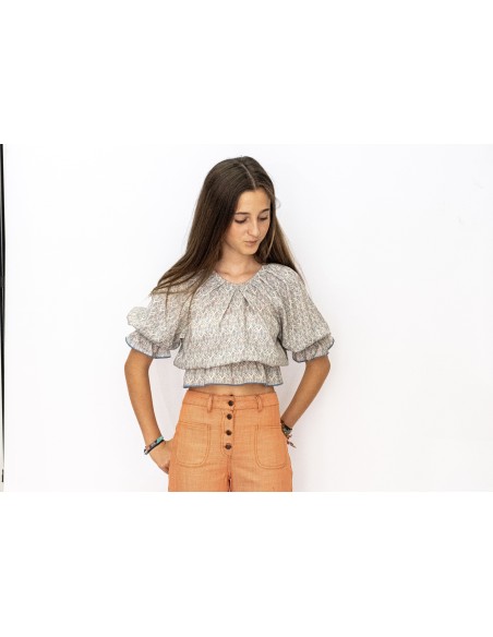 Vaquero liso naranja | Moda juvenil chicas | Dímelo Hilando