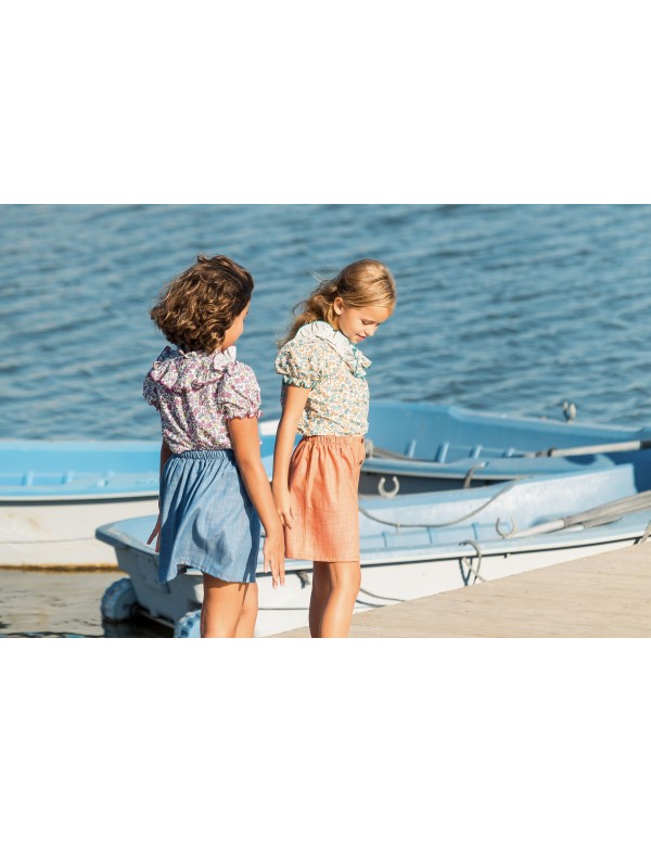 FALDA LIBERTY NARANJA