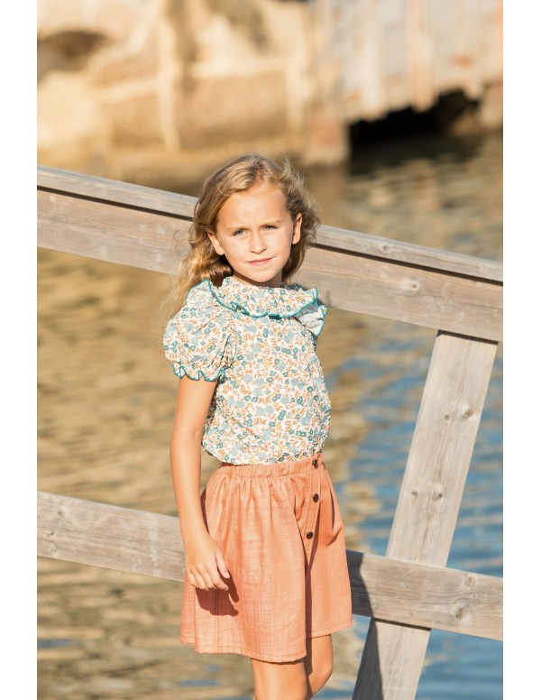 FALDA LIBERTY NARANJA 2