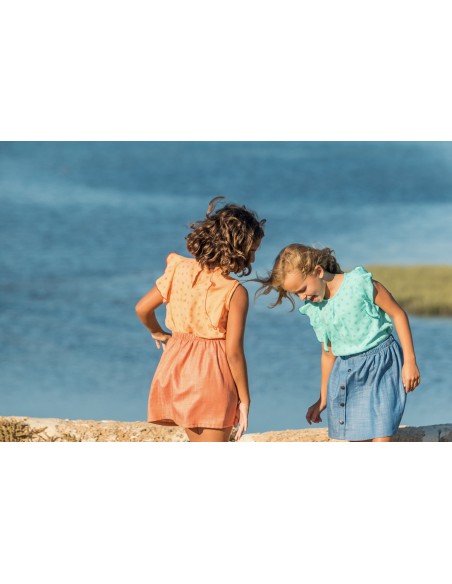 BLUSA MINIVEJER NARANJA