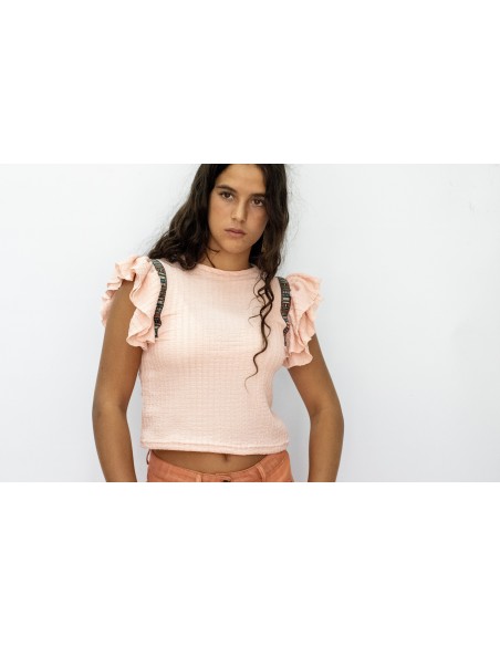 TOP VISCOSA ROSA