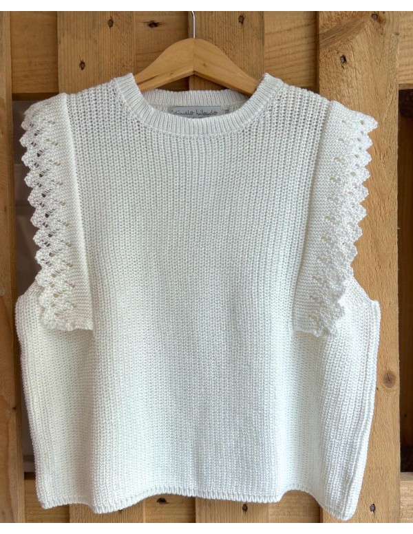 CHALECO PUNTO BLANCO