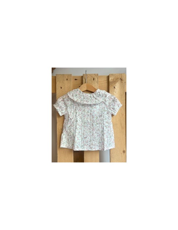BLUSA VOLANTE FLORES
