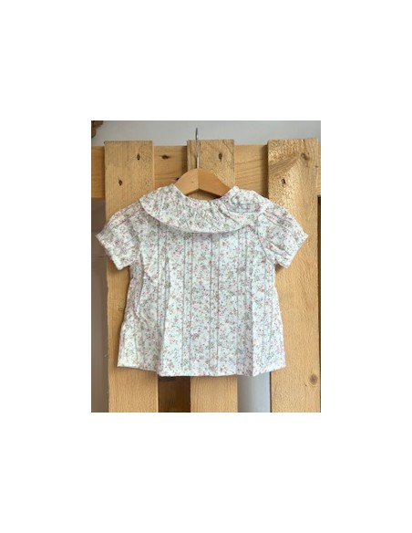 BLUSA VOLANTE FLORES