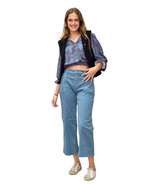 Vaquero teen color petróleo - Dímelo Hilando