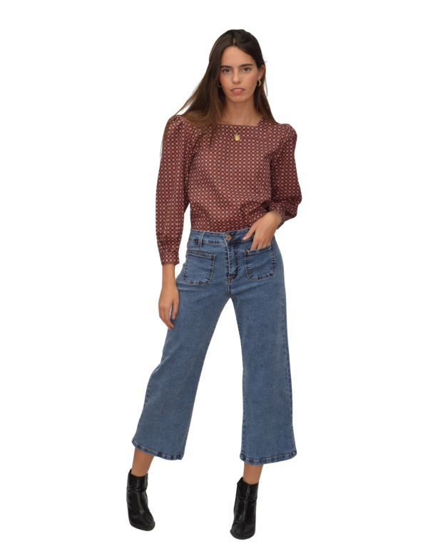 Vaquero teen Desgastado azul - Dímelo Hilando 2