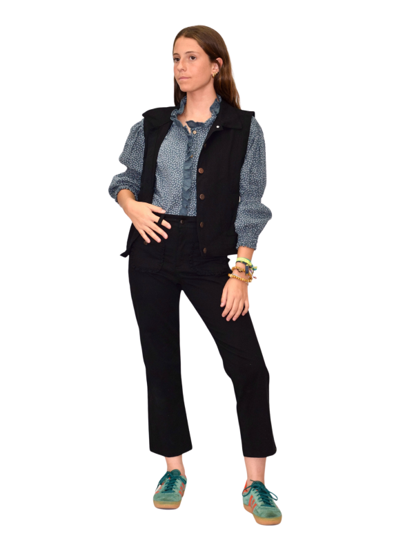 Chaleco Vaquero negro - Dímelo Hilando 2