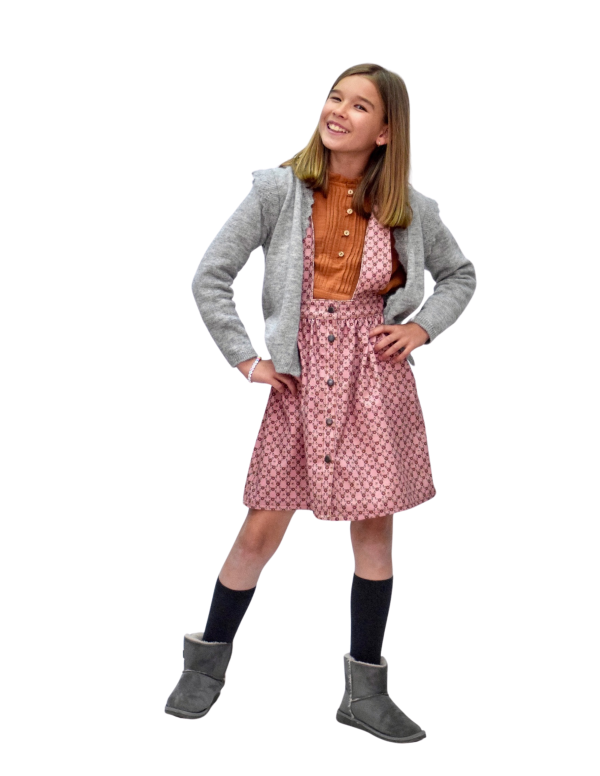 Bolero niña gris - Dímelo Hilando