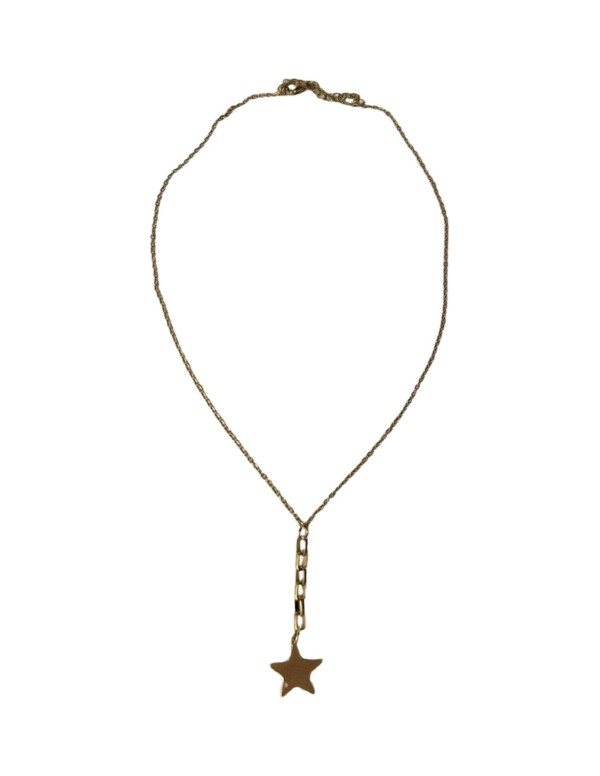 COLGANTE CADENITA Y ESTRELLA