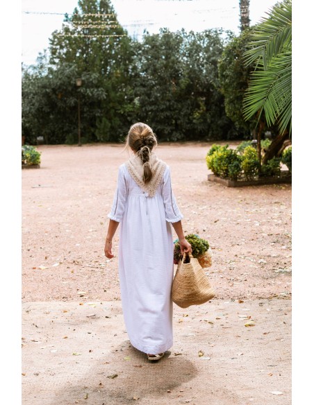 Vestido de comunión Tilburi Blanco - Dímelo Hilando