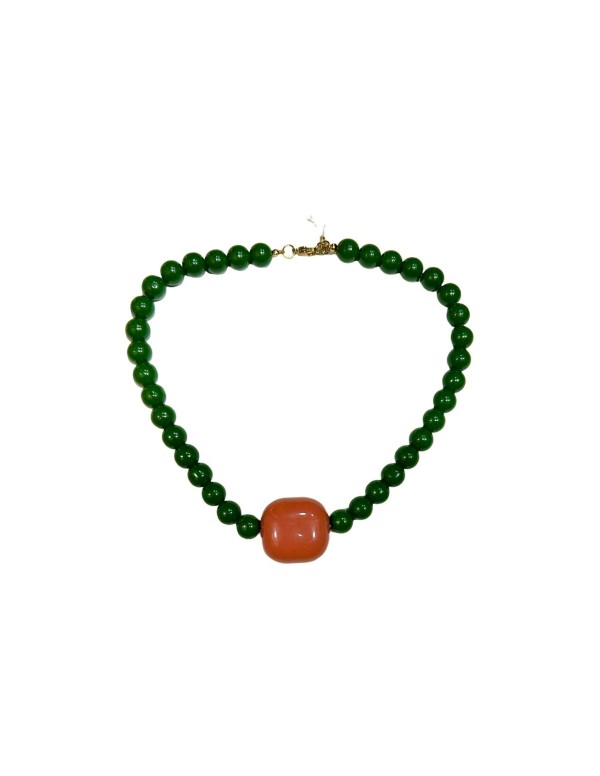 COLLAR ABALORIOS CON CUADRADO 2