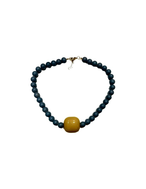 COLLAR ABALORIOS CON CUADRADO 2