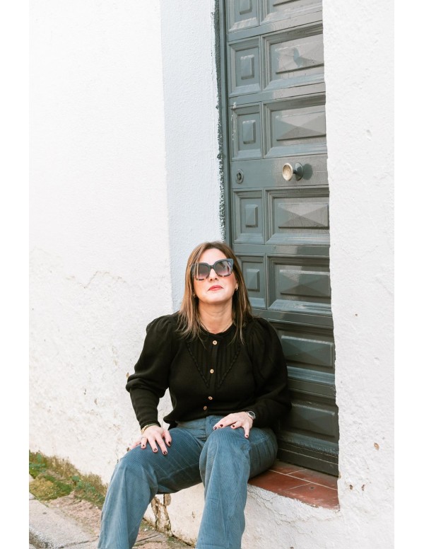 Pantalón Pana color petróleo - Dímelo Hilando 2