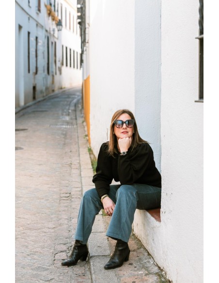 Pantalón Pana color petróleo - Dímelo Hilando