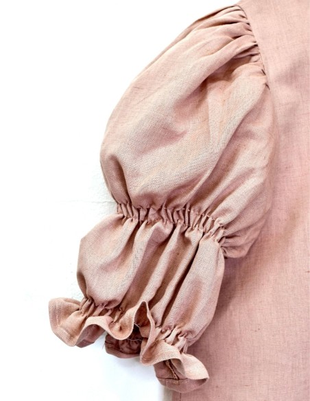 BLUSA LINO NUDE