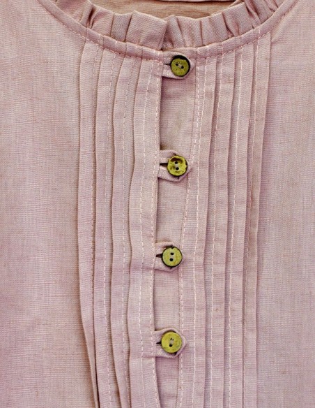 BLUSA LINO NUDE
