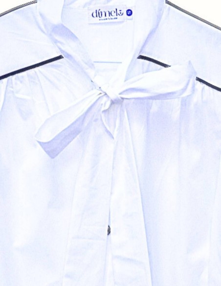 BLUSA LAZADA BLANCO