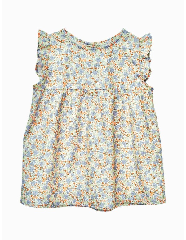 BLUSA FLUOR LIBERTY NARANJA NIÑA/TEEN