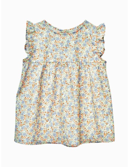 BLUSA FLUOR LIBERTY NARANJA NIÑA/TEEN