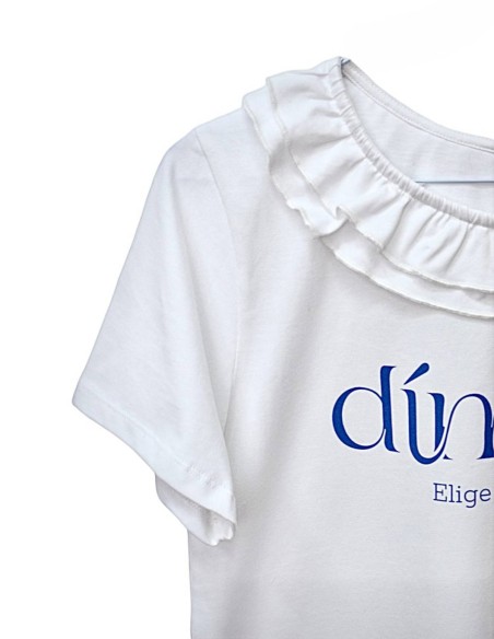 CAMISETA DÍMELO ELIGE SER FELIZ CHICA/WOMAN