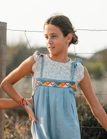 BLUSA FLUOR LIBERTY NARANJA NIÑA/TEEN