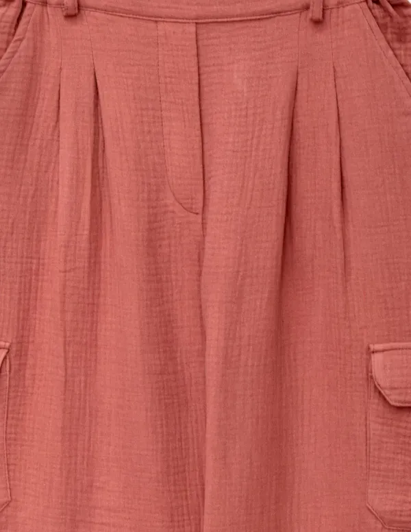 PANTALÓN CARGO ROSA