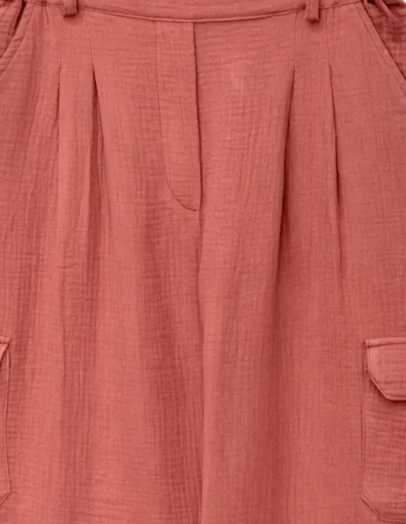PANTALÓN CARGO ROSA