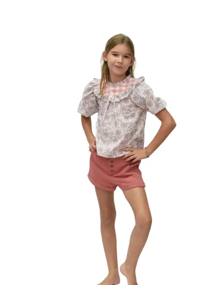 BLUSA NIVOT LIBERTY ROSA NIÑA/TEEN