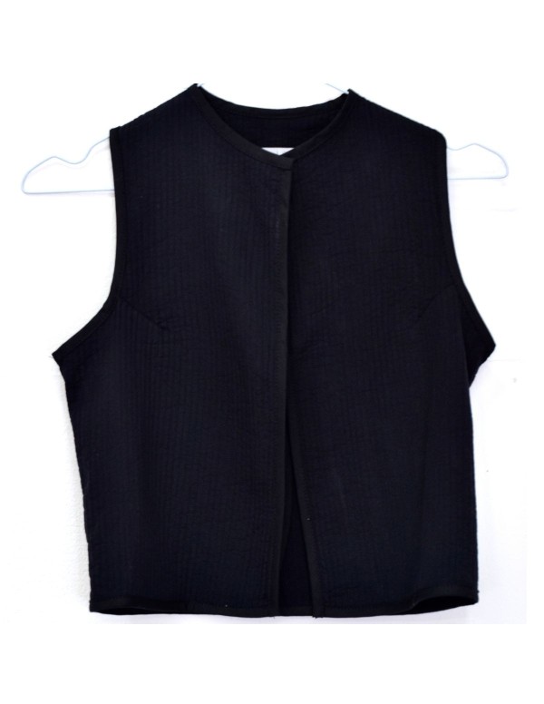 CHALECO TWIN NEGRO NIÑA/TEEN