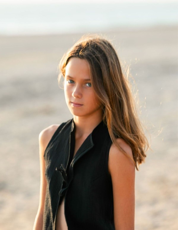 CHALECO TWIN NEGRO NIÑA/TEEN