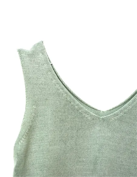 CHALECO PICO LAZOS AGUA NIÑA/TEEN