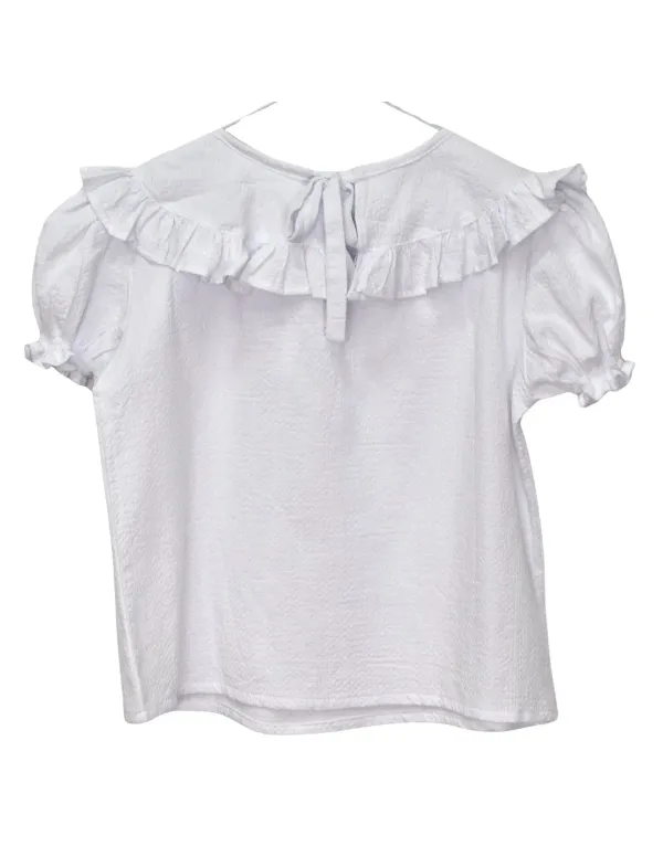 BLUSA NIVOT BLANCA NIÑA/TEEN