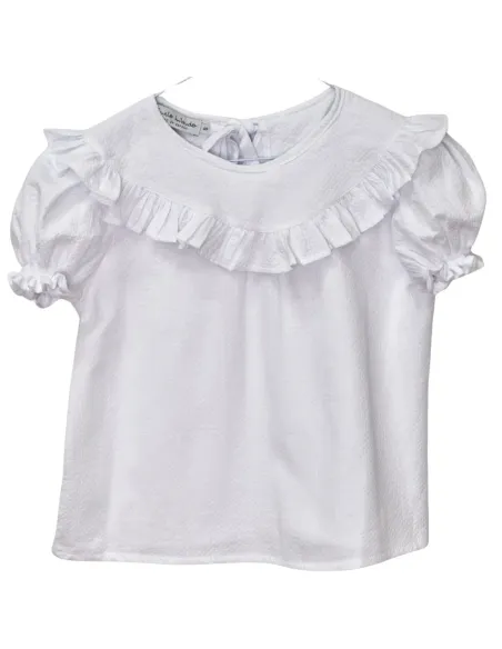 BLUSA NIVOT BLANCA NIÑA/TEEN