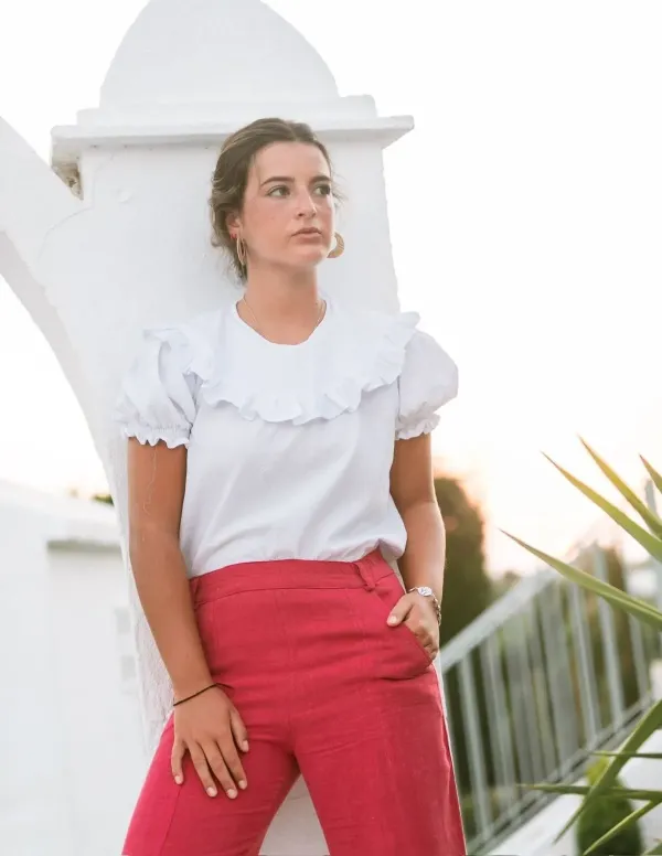 BLUSA NIVOT BLANCA CHICA/WOMAN 2