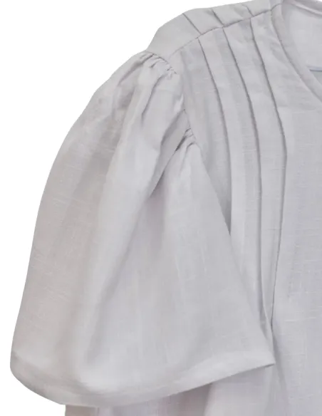 TOP LINO FLUIDO BLANCO