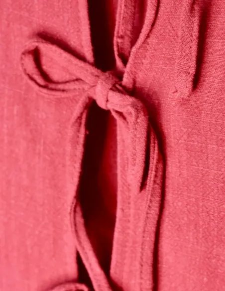 TOP LINO FLUIDO FUCSIA