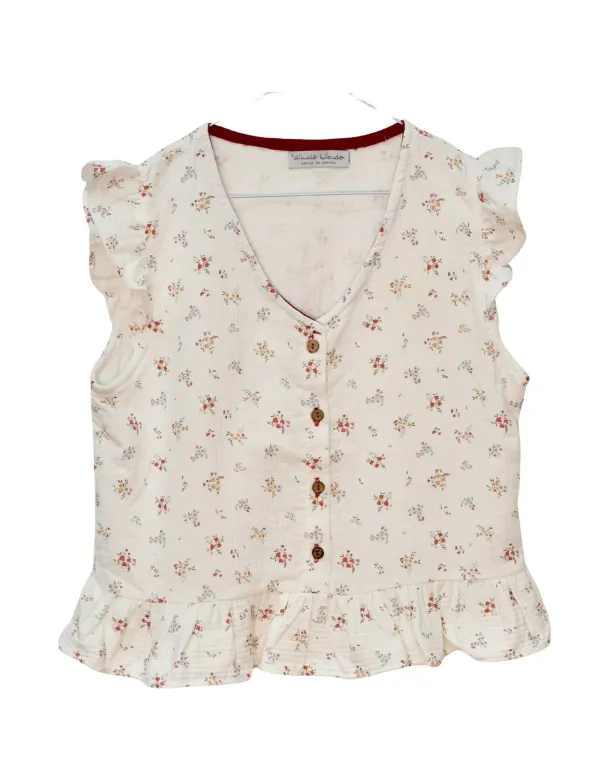 BLUSA TWIN RAMAS CORAL