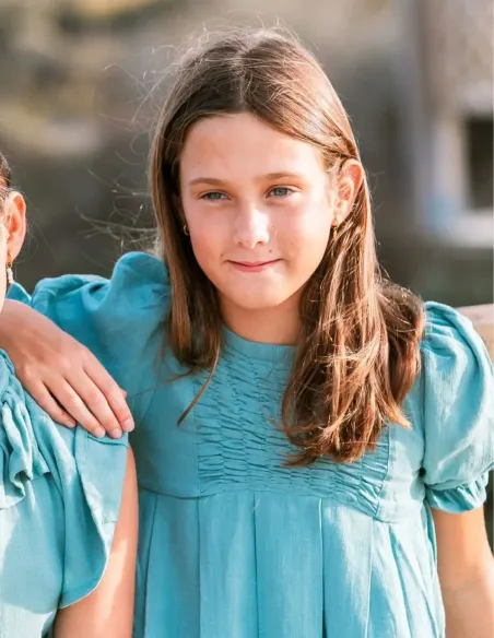 VESTIDO LINO FLUIDO AGUA