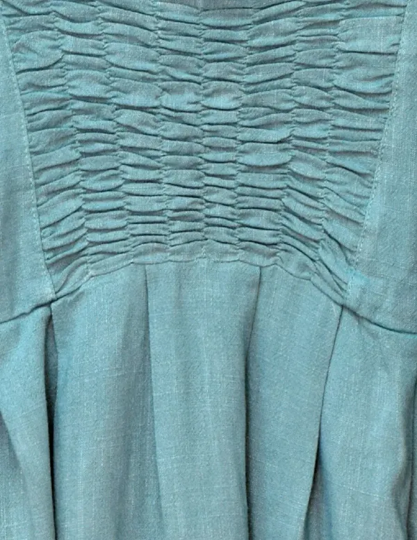 VESTIDO LINO FLUIDO AGUA