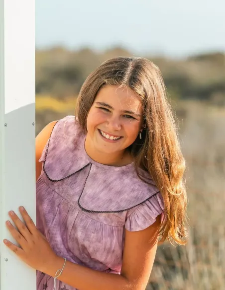 BLUSA TYE DYE LISO MALVA