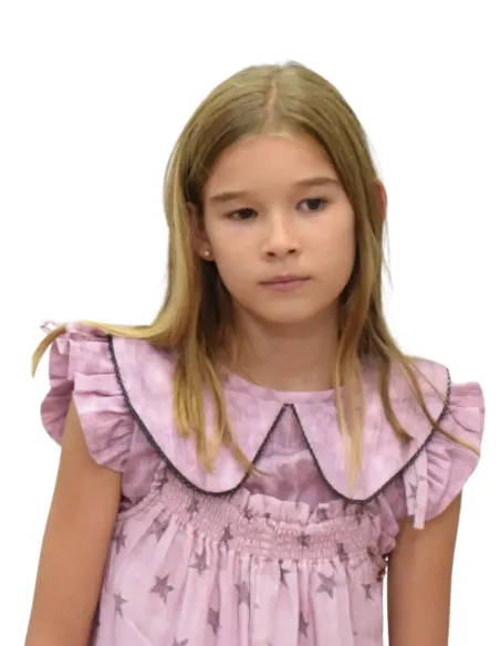 BLUSA TYE DYE LISO MALVA