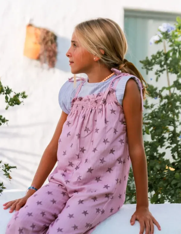 MONO ESTRELLAS MALVA