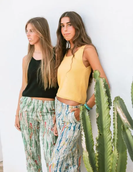 TOP TIRANTES PUNTO NEGRO CHICA/WOMAN